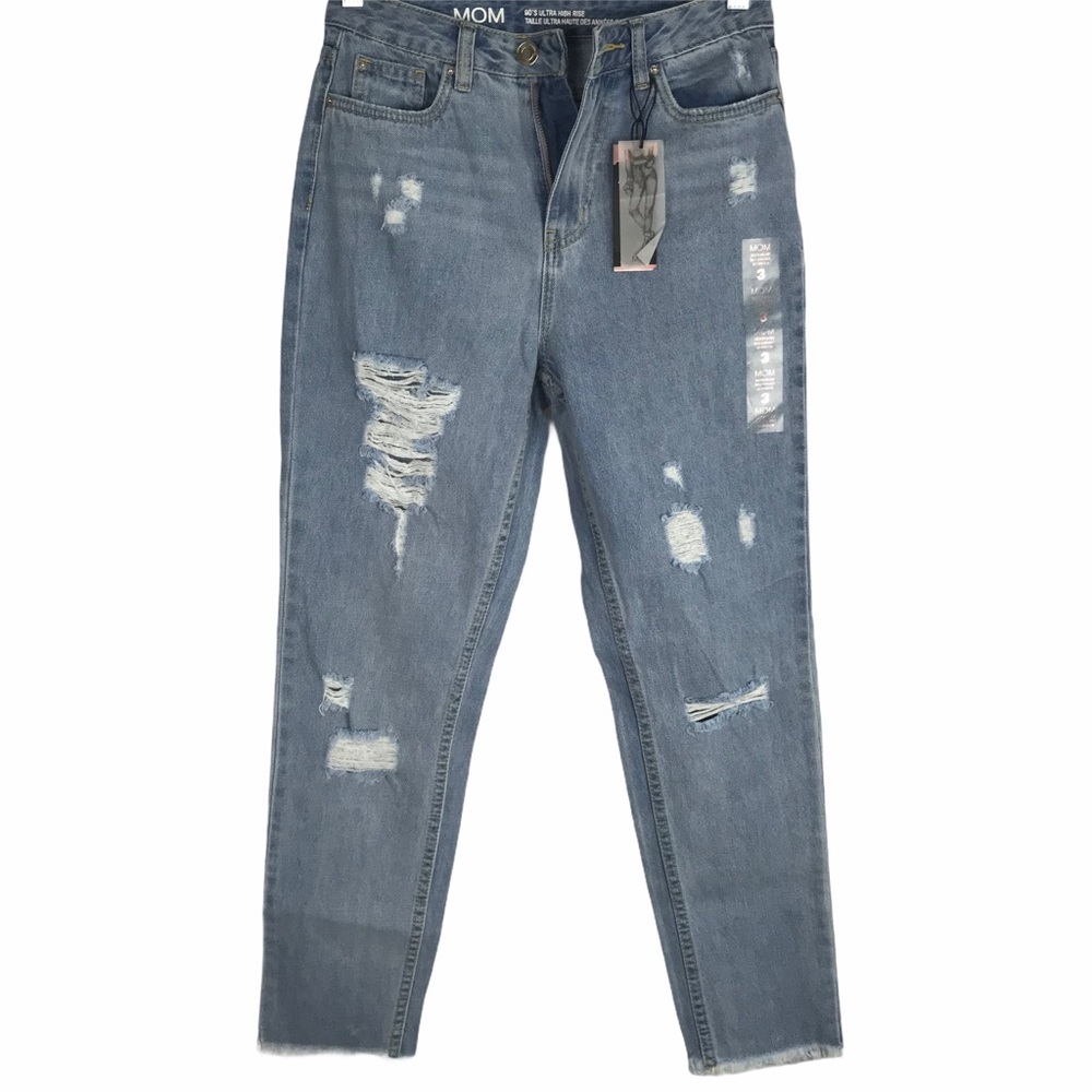 MOM cropped jeans